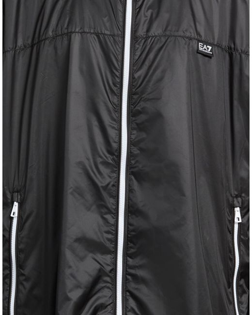 EA7 Black Jackets for men