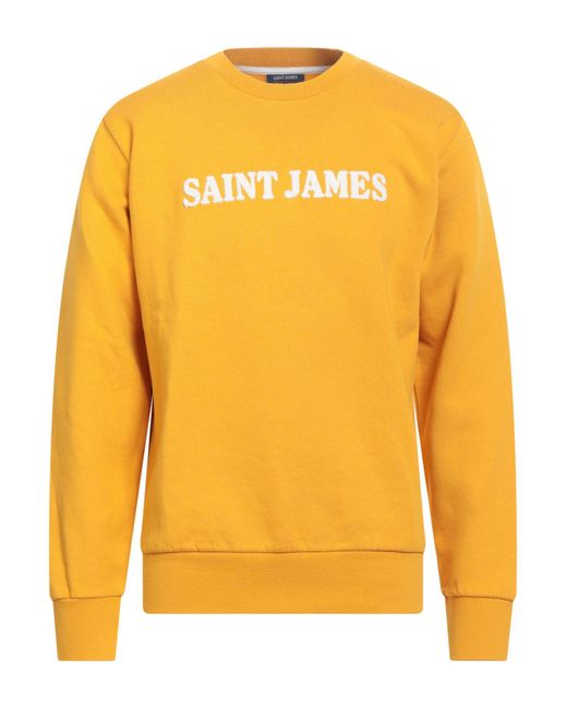 Saint James Yellow Sweatshirt for men