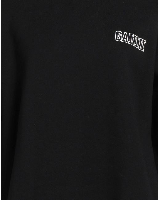 Ganni Black Sweatshirt