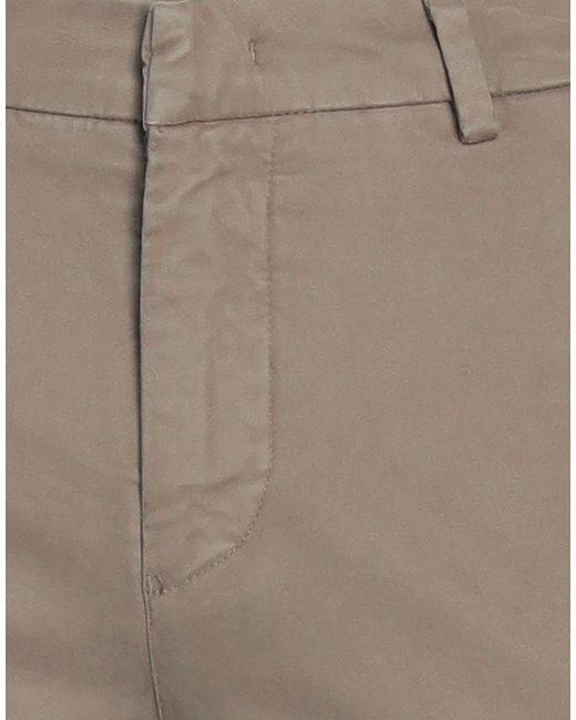 Mason's Gray Pants Cotton, Elastane for men