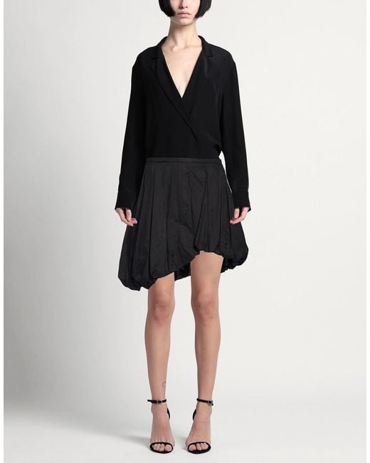 THE LATEST Black Mini Skirt