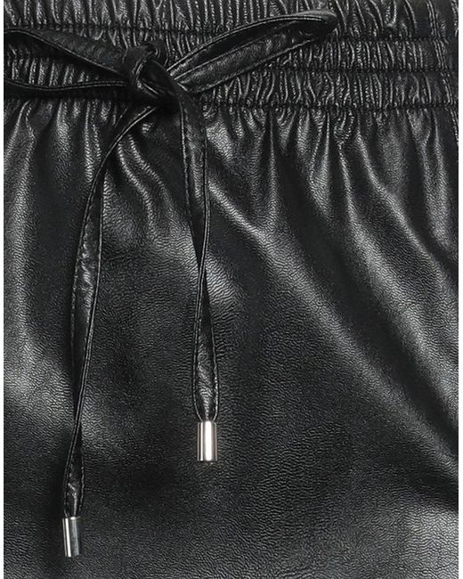 ERMANNO FIRENZE Black Midi Skirt Polyester, Polyurethane