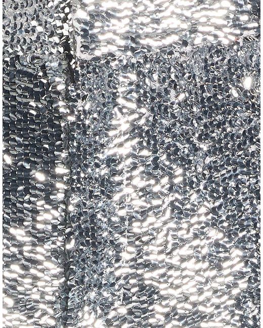 GIUSEPPE DI MORABITO Gray Pants Polyester, Elastane