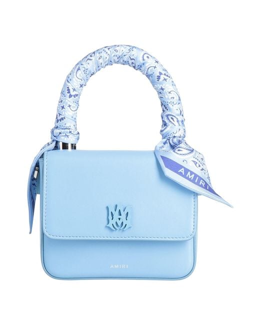 Amiri Blue Handbag Cow Leather