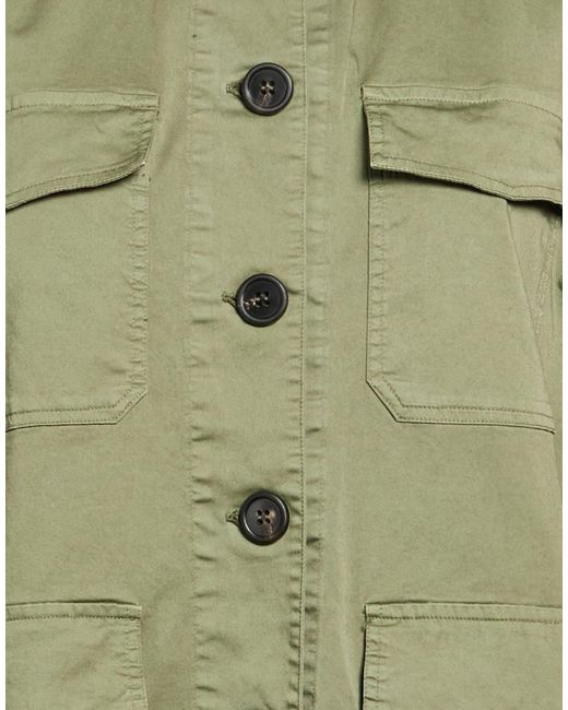 Crossley Green Military Jacket Cotton, Elastane