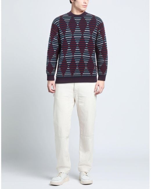 Pullover Giorgio Armani de hombre de color Blue