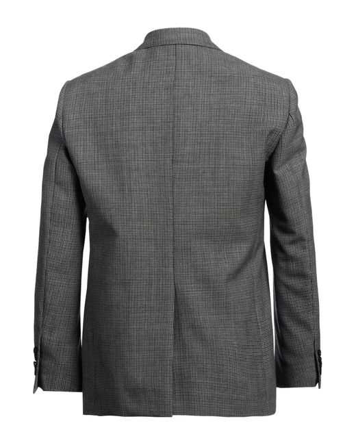 Lardini Black Blazer Wool for men