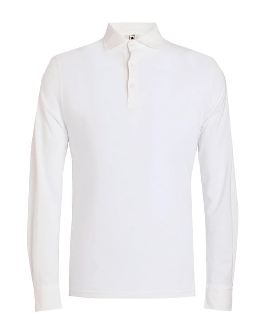 KIRED White Polo Shirt for men