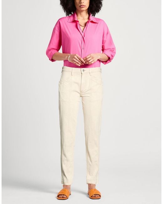 Isabel Marant Natural Jeans Cotton