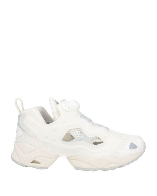 Reebok White Sneakers Textile Fibers for men