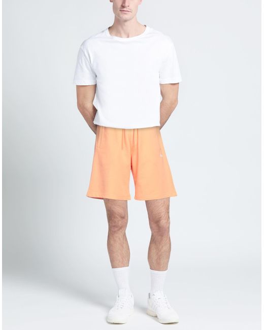 MSGM Orange Shorts & Bermuda Shorts for men