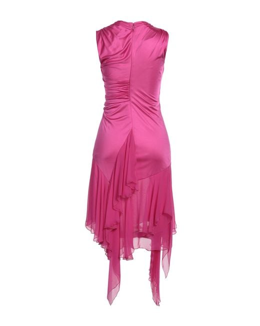 Robe courte Versace en coloris Pink