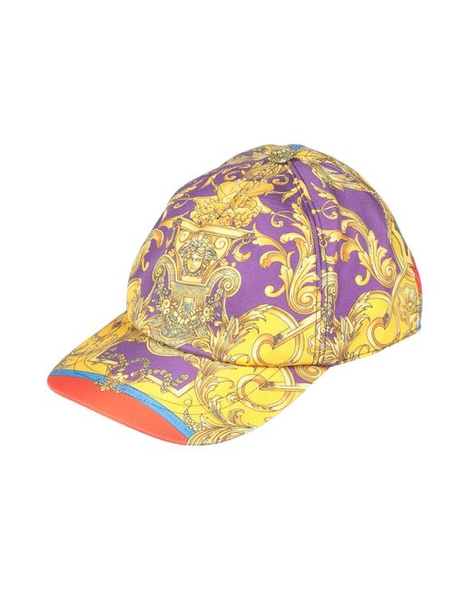 Versace Hat in White Lyst