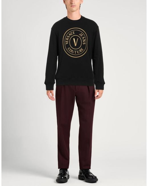 Versace Jeans Couture Black Sweatshirt for men