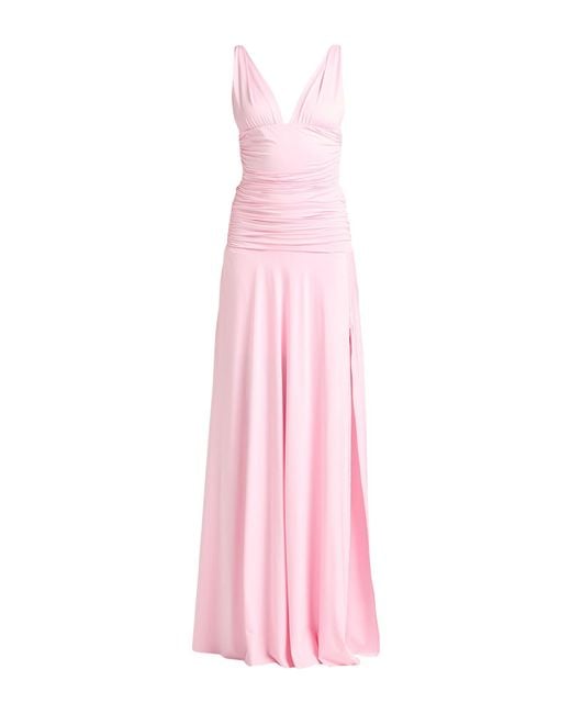 Aniye By Pink Maxi Dress Polyester, Elastane