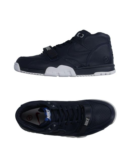 Nike Blue High-tops & Sneakers for men