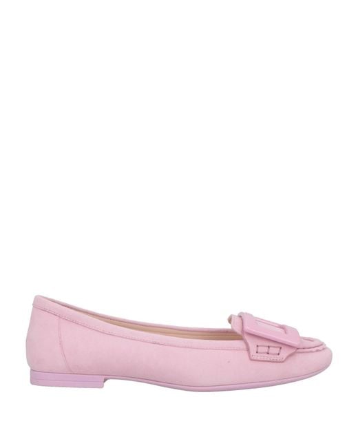 Roger Vivier Pink Ballet Flats