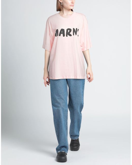 T-shirt Marni en coloris Pink