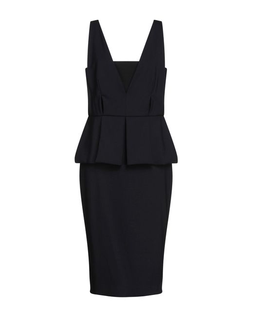 Sportmax Black Midi Dress