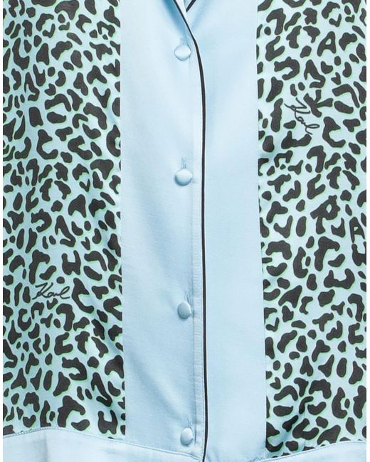 Camisa Karl Lagerfeld de color Blue