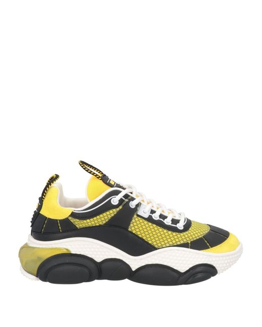 Moschino Yellow Sneakers for men