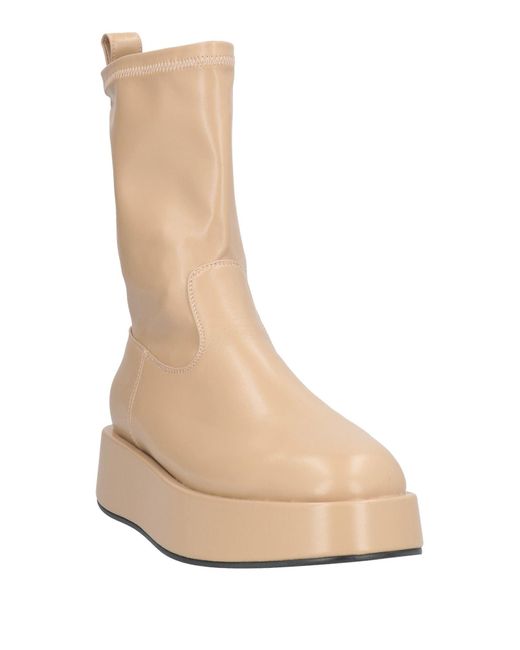 Jijil Natural Ankle Boots