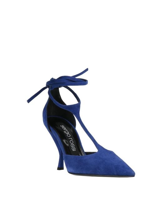 Sergio Rossi Blue Pumps