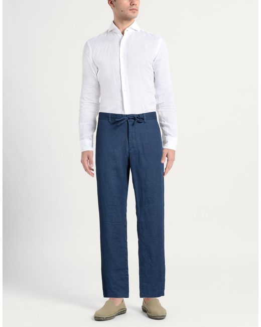 Gant Blue Trouser for men