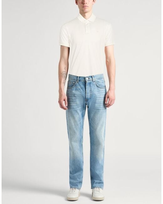 Emporio Armani White Polo Shirts for men