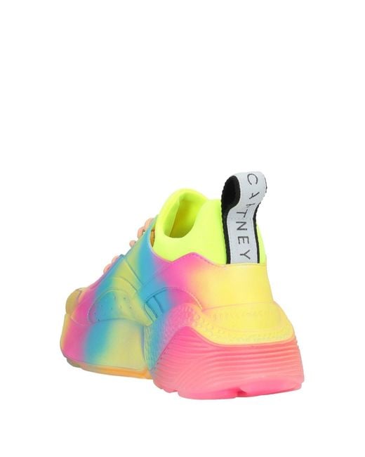 Stella McCartney Eclypse Rainbow Sneaker in Yellow Lyst UK