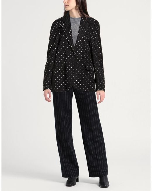 Forte Black Blazer Polyester