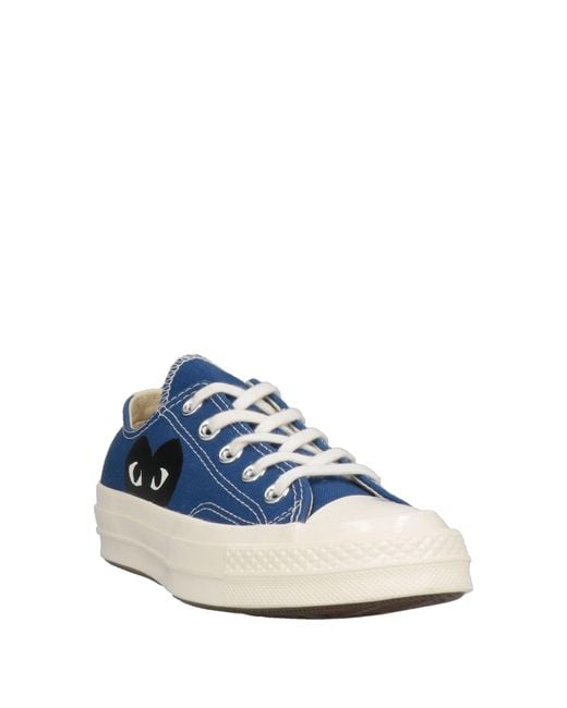 CONVERSE x COMME des GARÇONS PLAY Blue Trainers