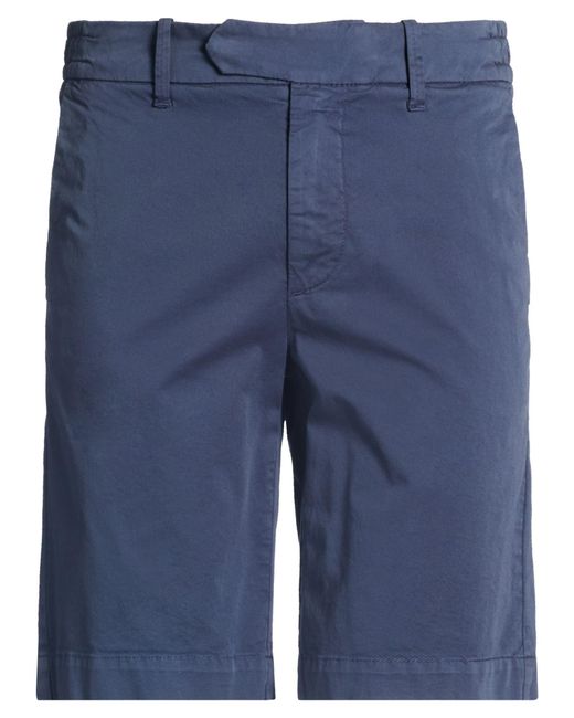 Eleventy Blue Shorts & Bermuda Shorts Cotton, Elastane for men