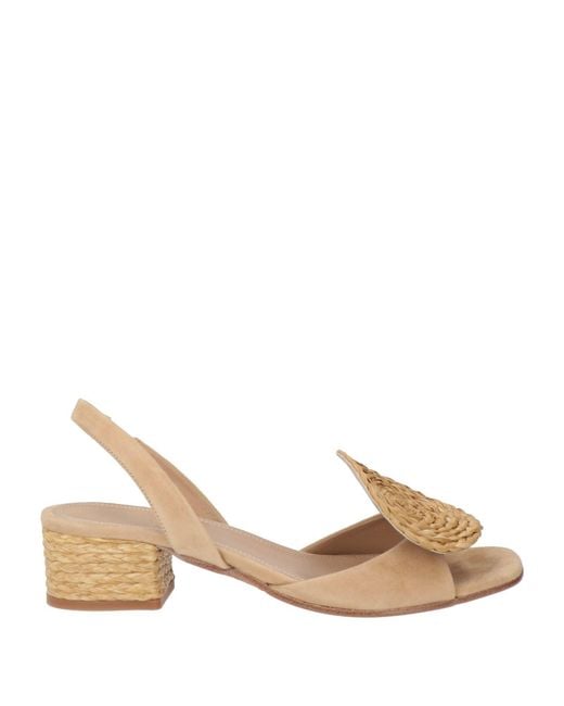Paloma Barceló Natural Sandals