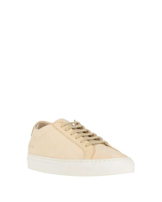 Sneakers di Common Projects in Natural da Uomo