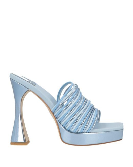Jeffrey Campbell Blue Sandals Synthetic Material