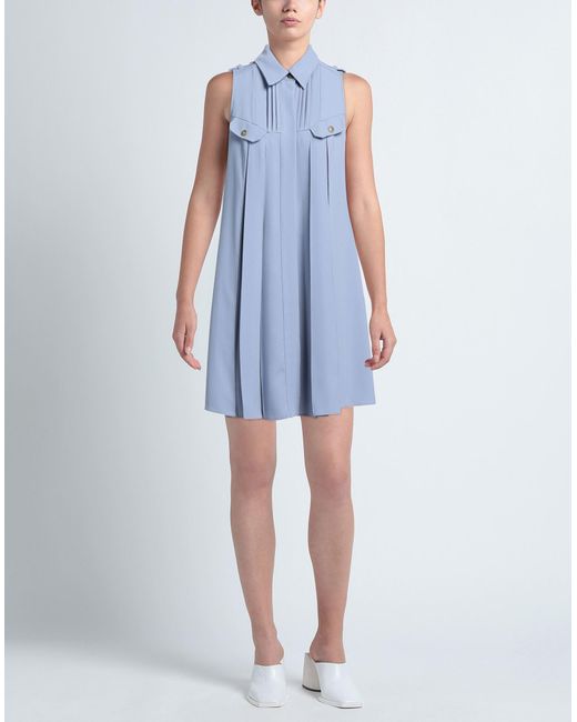 Elisabetta Franchi Blue Mini Dress