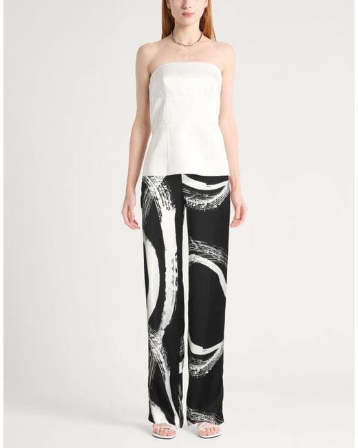 Caractere Black Pants Polyester