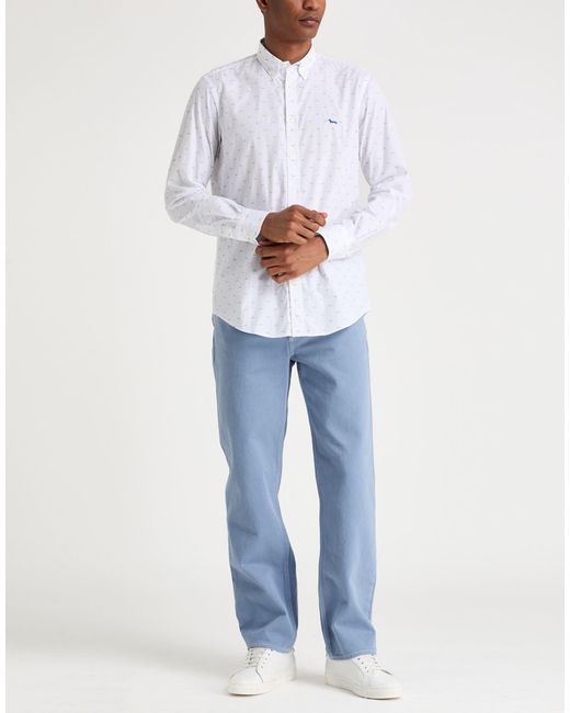 Harmont & Blaine White Shirt Cotton for men