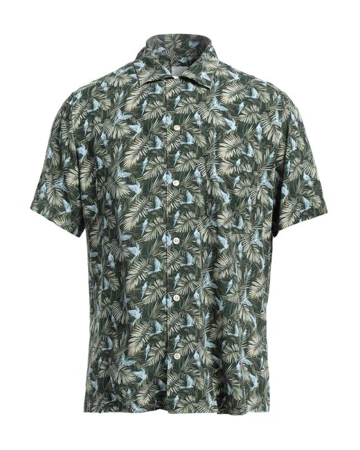 CALIBAN 820 Green Shirt for men