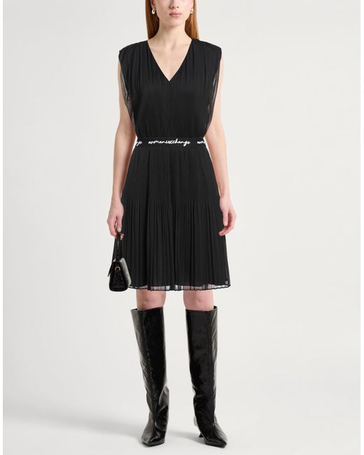 ARMANI EXCHANGE Black Mini Dress