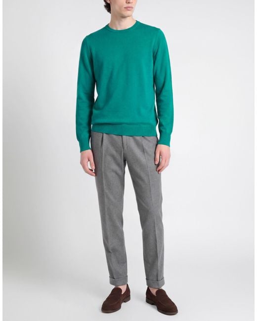 Drumohr Green Sweater Cashmere for men