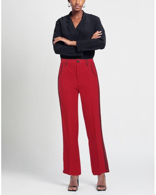 High Red Trouser