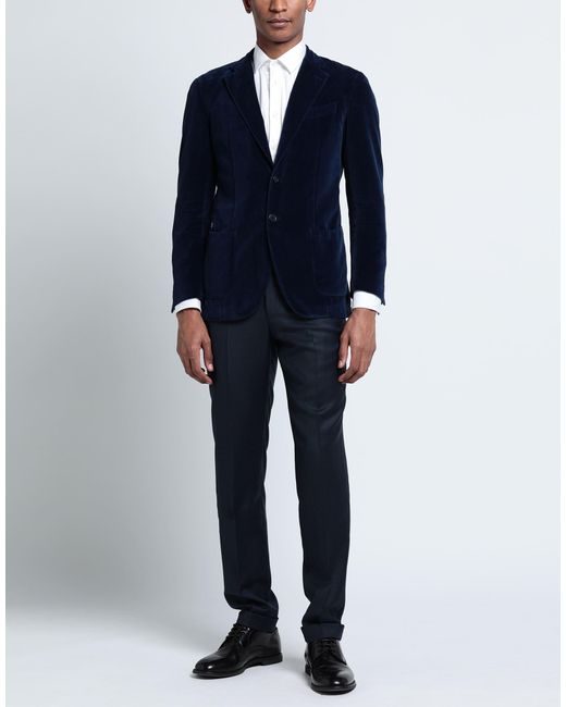 Santaniello Blue Blazer for men