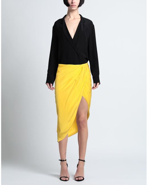 GAUGE81 Yellow Maxi Skirt