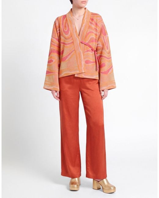 Circus Hotel Pink Cardigan Viscose, Polyester