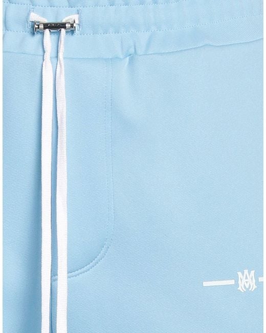 Amiri Blue Pants Polyester for men