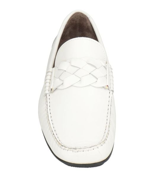 Baldinini White Loafer for men