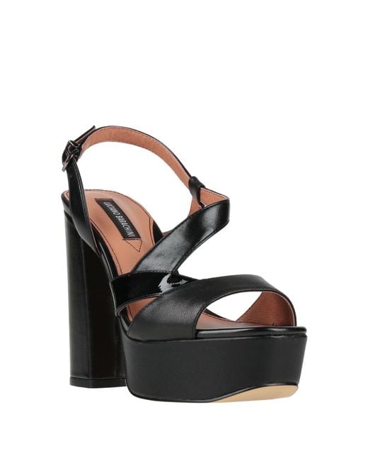 Luciano Barachini Black Sandals