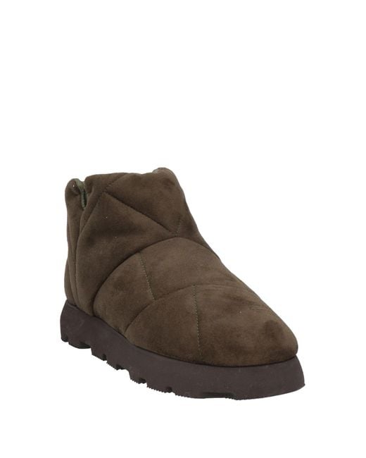 PIUMESTUDIO Brown Ankle Boots